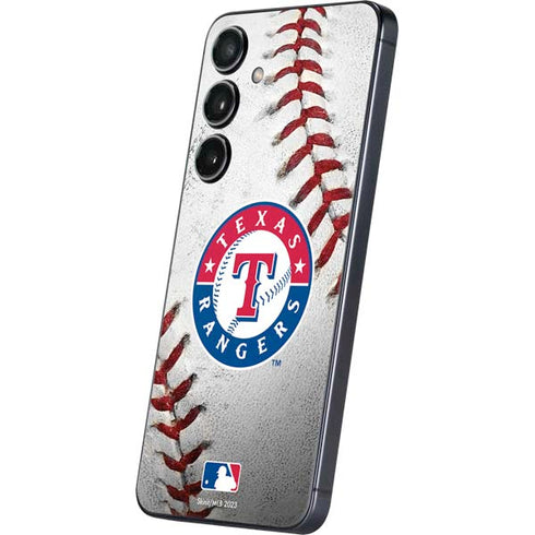 MLB Texas Rangers Game Ball Galaxy S25 Skin